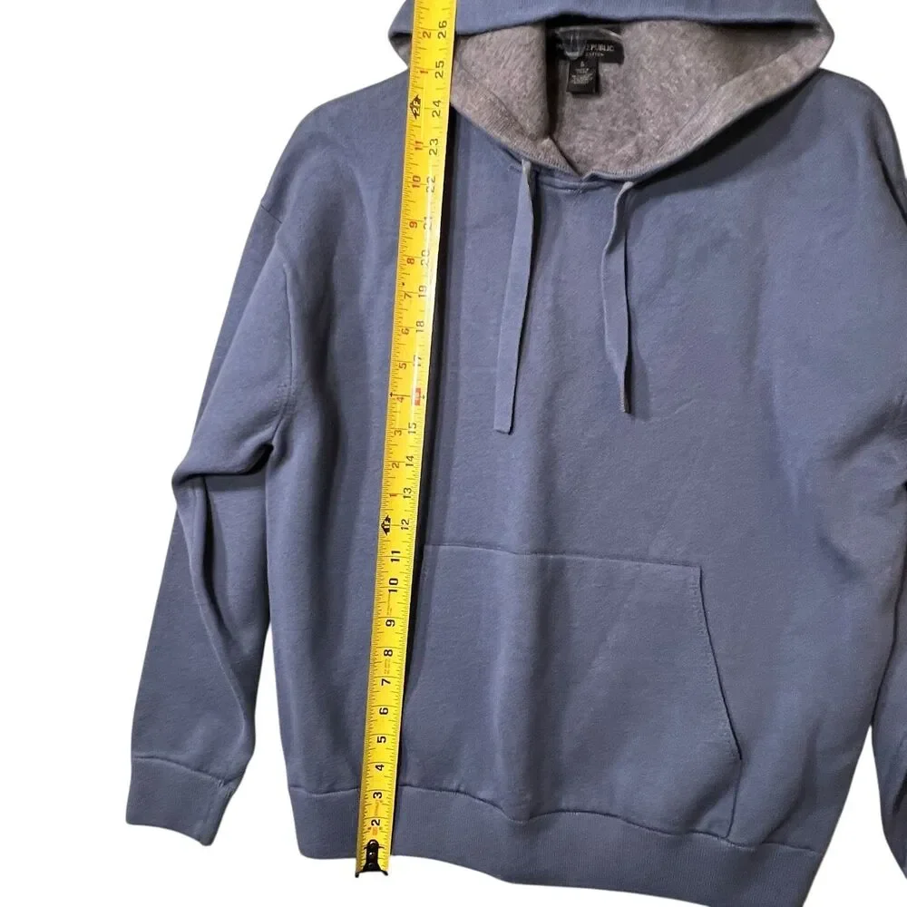 Banana Republic Hoodie Mens Small Pullover Kangaroo Pocket Casual Cotton
